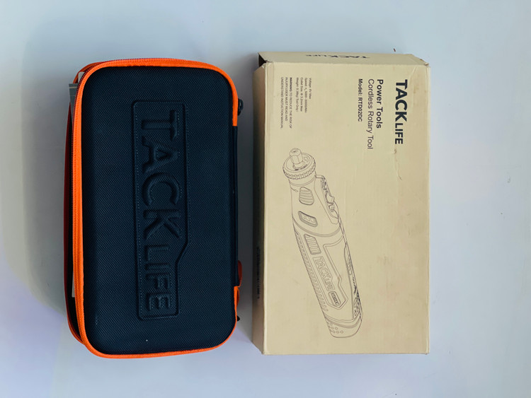 فرز مینیاتوری شارژی TACKLIFE مدل RTD02DC با ولتاژ 8V و سرعت 5000 تا 30000 دور در دقیقه؛ مناسب حکاکی، سنبادهکاری، پولیش، برش و کارهای ظریف
